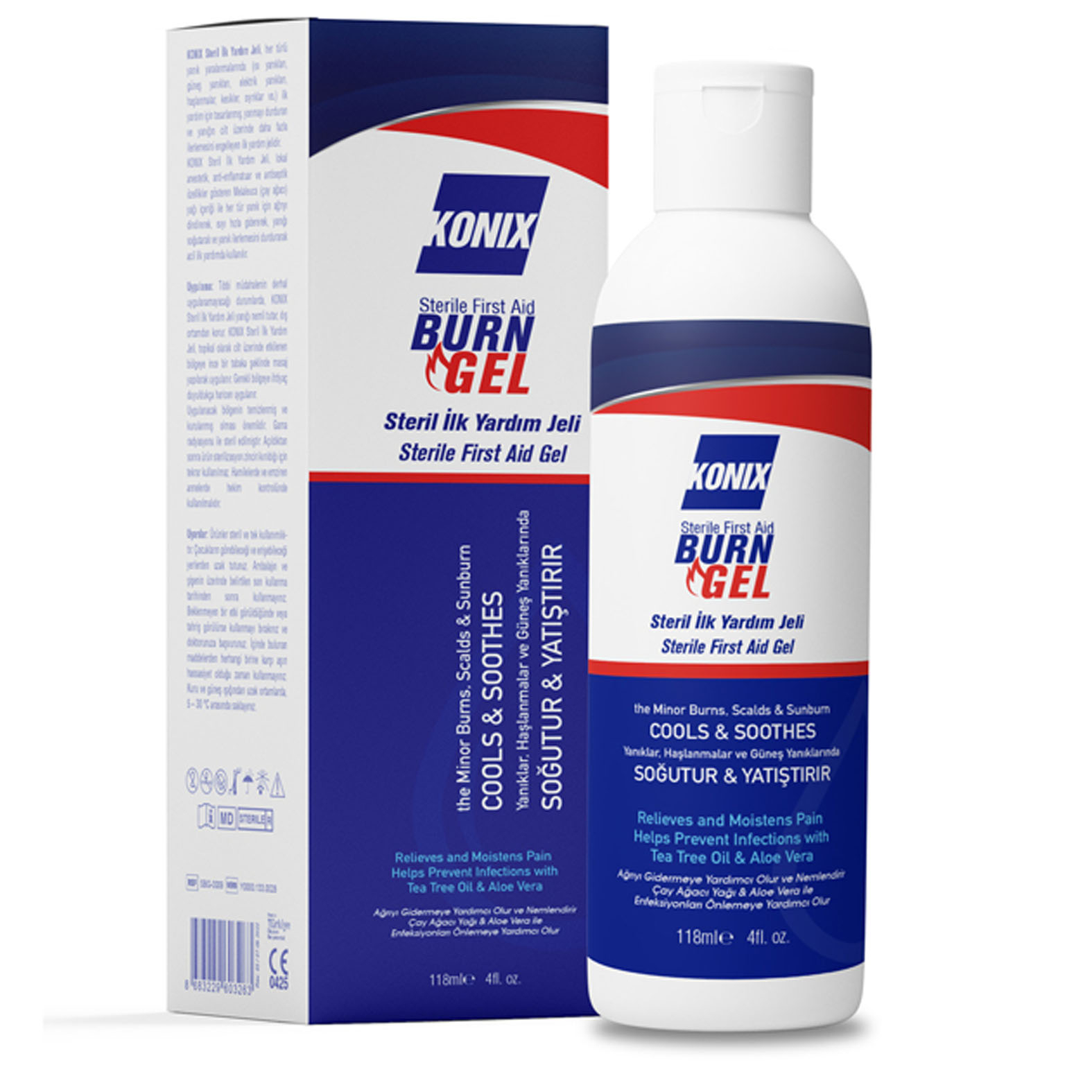 BURN GEL 118ml égési gél - steril