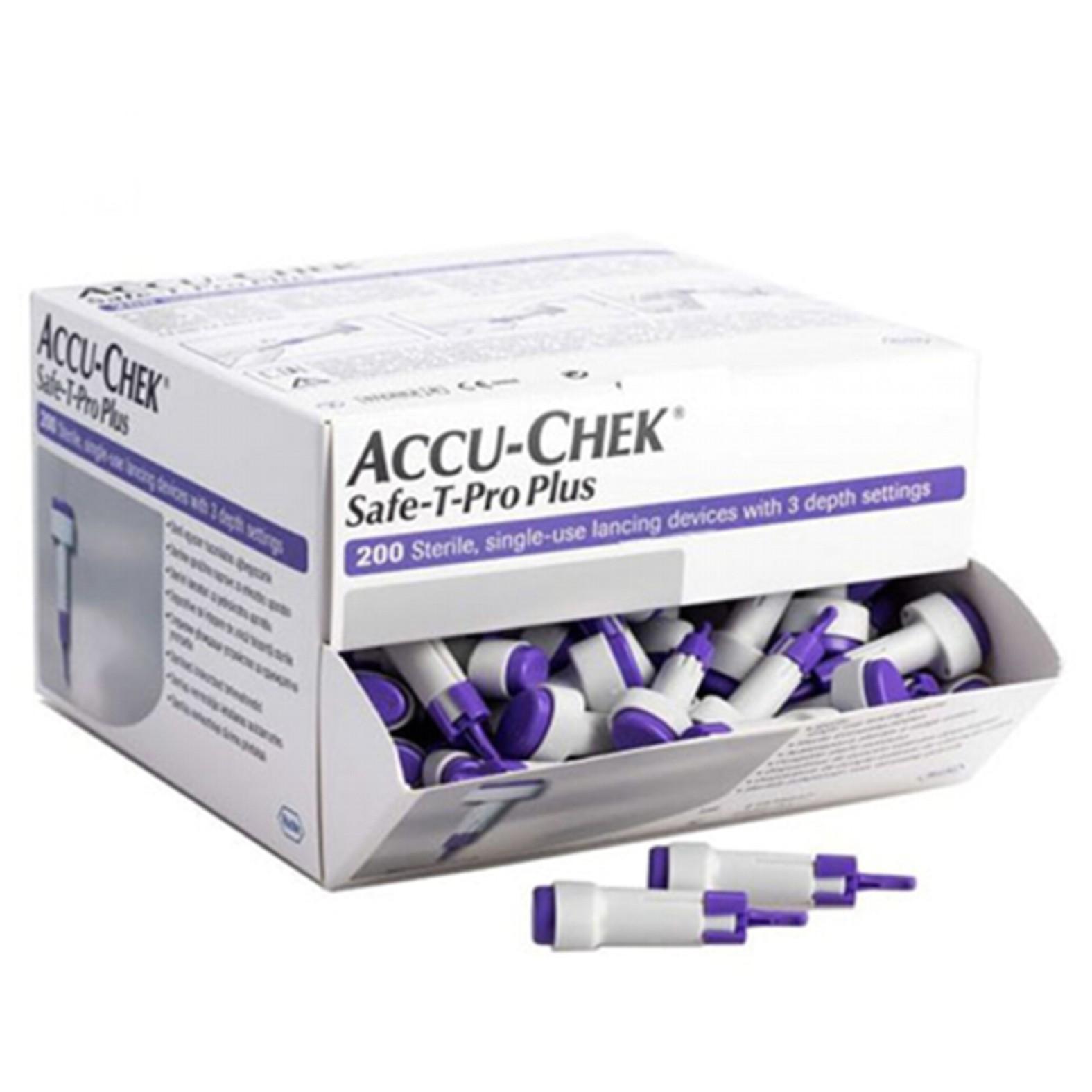 Accu-Chek Safe-T-Pro Plus 200x egyszerhasználatos ujjbegyszúró