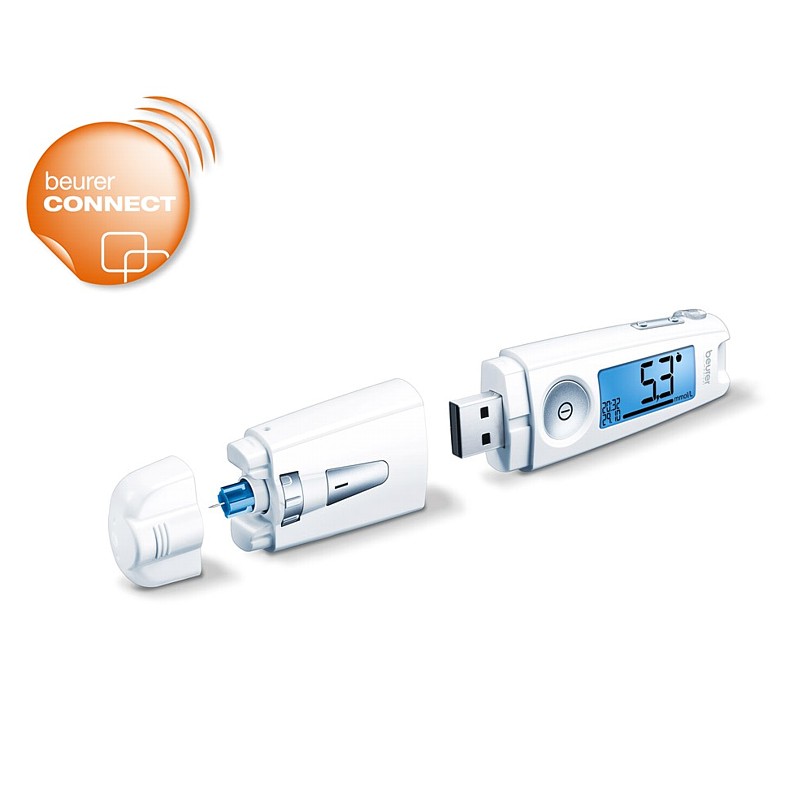 Vércukormérő BEURER GL50 3 az 1-ben(fehér) (3 év garancia)