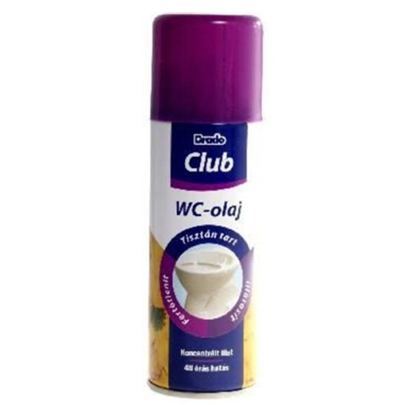 Fertőtlenítő BRADO CLUB WC-olaj 200 ml fertőtlenítő aerosol