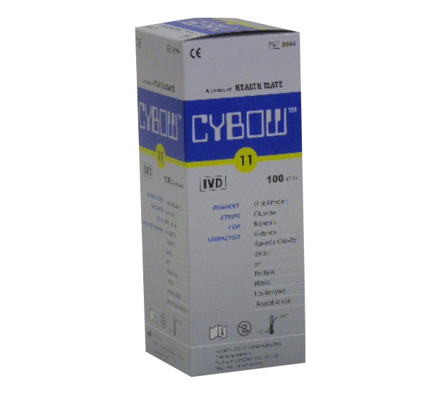 Diaphan vizelet tesztcsík 50x (glükóz, keton)