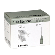 Injekciós tű 27G 3/4 (nem szemészeti)