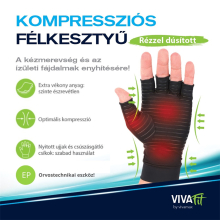 Kompressziós félkesztyű
