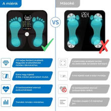Viatom F4 okos testanalizáló személymérleg