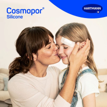 Cosmopor silicone szigetkötszer szilikonréteggel 15x8cm