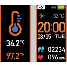 FITBAND PLUS egészség okoskarkötő