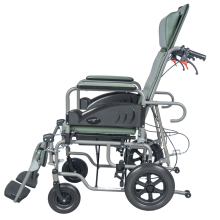 PROTEUS IV dönthető támlás kerekesszék-szoba wc 120kg-ig