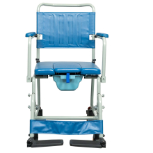 Szoba WC gördíthető, U alakú vödörrel, 136 kg-ig CYAN