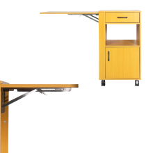 LUXURY fa kombinált éjjeli szekrény