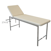 Kezelőágy, vizsgálóágy króm bézs 180x57x73 cm