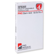 CLASS 4 MULTI-VARIABLE STEAM sterilizátor tesztlap - dual 250db