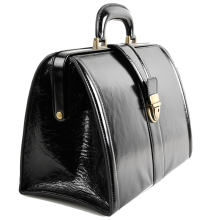 VALIGETTA PRIME bőr orvosi táska – fekete