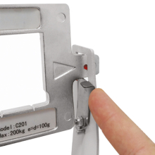 WUNDER C201 professzionális tolósúlyos mérleg 200 kg, magasságmérővel- Class III – standard