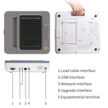 CONTEC E12 érintékőpernyős 12 csatornás EKG készülék