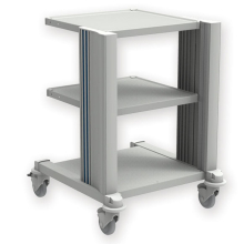 PRO CART műszer kocsi - 2 fiókos