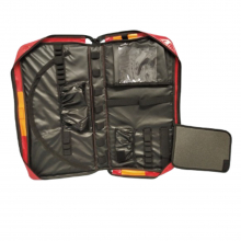 AB/RSI piros sürgősségi táska - nem felszerelt 63x35x27cm