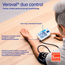 Veroval Duo Control vérnyomásmérő normál