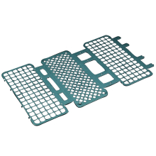 Kémcsőállvány műanyag 90 férőhelyes - 12-13mm