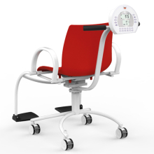 WUNDER DE20 elektromos székmérleg 250 kg - Class III - piros – standard