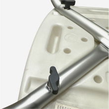 Tusoló ülőke állítható magasságú, alumíniu 136 kg-ig