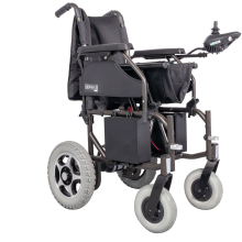 HERMES II elektromos joystikos mozgássérült kerekesszék 120 kg-ig