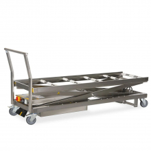 Halott szállító lift elektromos-akkumulátoros 130kg-ig