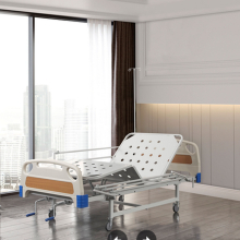 Betegápolási mechanikus ágy oldalkorláttal, kétfunkciós, MG4018