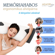 Memóriahabos pillangópárna kényelmi zónákkal