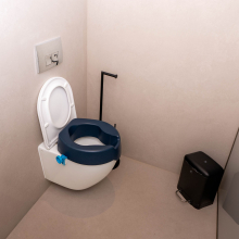 BLE-II wc magasító szivacsos peremmel, csavaros 12,5cm/160kg