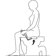 Etac Torkel életviteli fenéktörlő segéd 10dkg/33cm