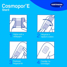 Cosmopor E steril sebtapasz 7,2x5cm 5db