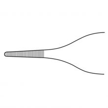 AESCULAP ADSON csipesz - egyenes - 12 cm - BD222R