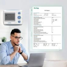 Viatom TH12 12 elvezetéses 24 órás mini EKG holter monitor