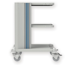 PRO CART műszer kocsi - 2 fiókos