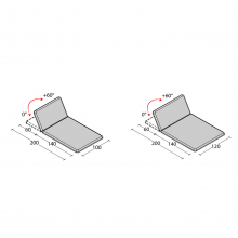 BOBATH TITÁN 2 részes, elektromos kezelő ágy 100x200cm - 350 kg-ig