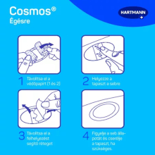 Cosmos tapasz égésre 8db/doboz  - 68x43mm