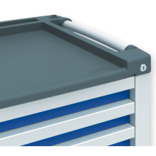 COMPACT medikai kocsi, 5 fiókos - kék 65,4 x 60,5 x 97,5 cm