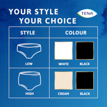 TENA Silhouette Plus L Fehér inkontinencia pelenkanadrág 10db/csomag