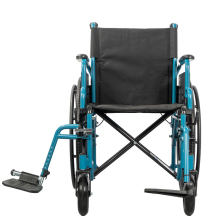 AEGEUS 24' erősített vázú kerekesszék tolókar fékkel 125kg-ig