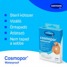 Cosmopor waterproof st. sebtapasz 7,2x5cm  5 db