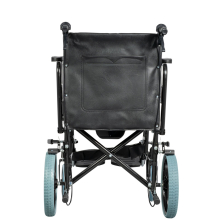 Beltéri transport kerekesszék tolókarfékkel - szoba WC 110 kg-ig