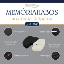 Memóriahabos ülőpárna EXTRA teherbírással