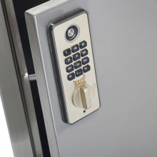 Méreg kábítószer és gyógyszer tároló szekrény - riasztó rendszerrel