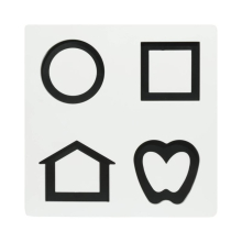 LEA 3D-Puzzle® gyermek látásvizsgáló tábla