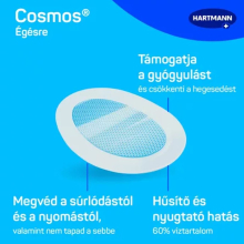 Cosmos tapasz égésre 8db/doboz  - 68x43mm