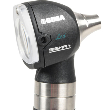 SIGMA F.O. otoscop - LED – fekete