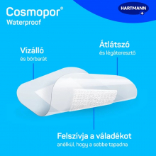 Cosmopor waterproof st. sebtapasz 7,2x5cm  5 db