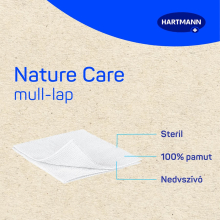 Nature Care steril mull-lap 7,5x7,5cm (5x2db)