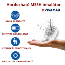 Hordozható Mesh inhalátor, AirMask