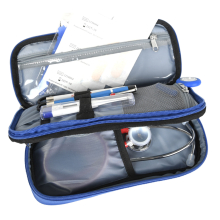 Sokfunkciós orvosi kistáska - kék 28x12.5x6,5 cm